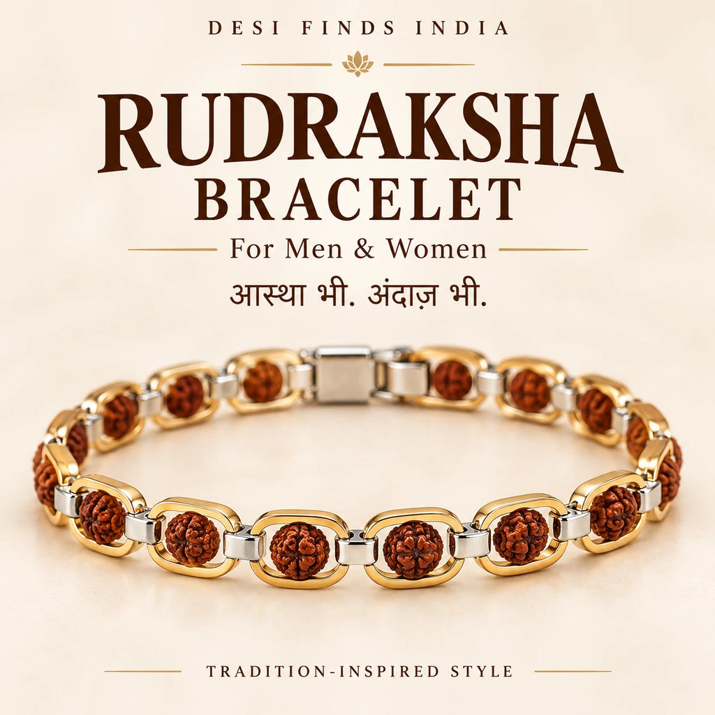 Rudraksha Bracelet for Men & Women-Energized (Pran Pratishta)
