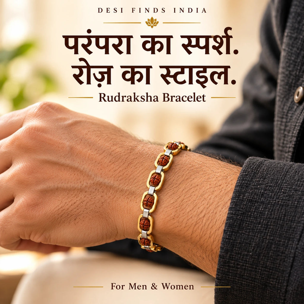 Rudraksha Bracelet for Men & Women-Energized (Pran Pratishta)