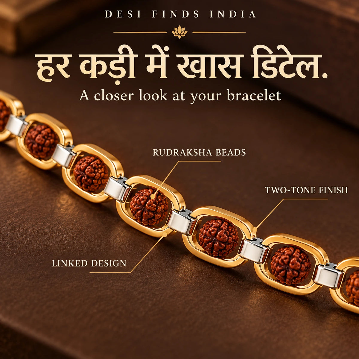 Rudraksha Bracelet for Men & Women-Energized (Pran Pratishta)