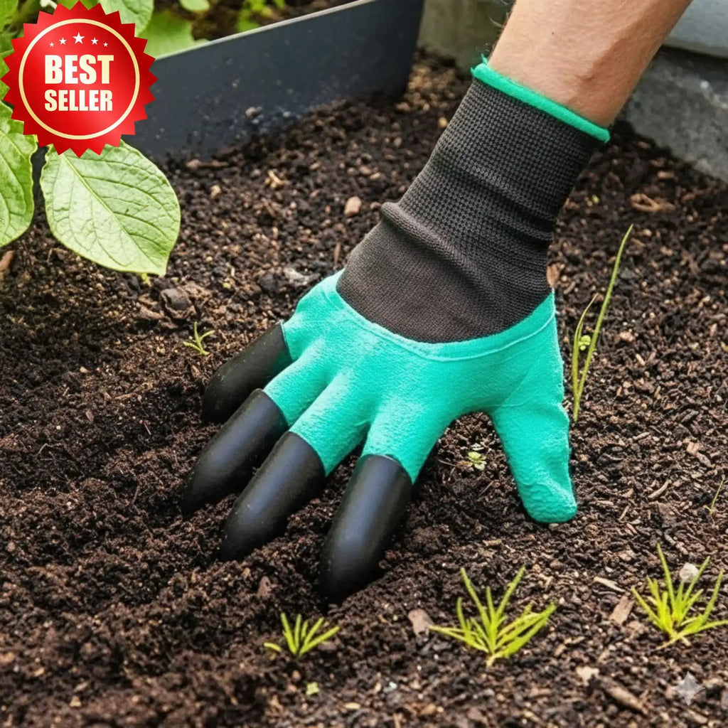 Desi GripGlove™ (2 Piece) – Waterproof Gardening Gloves With Claws 🪴