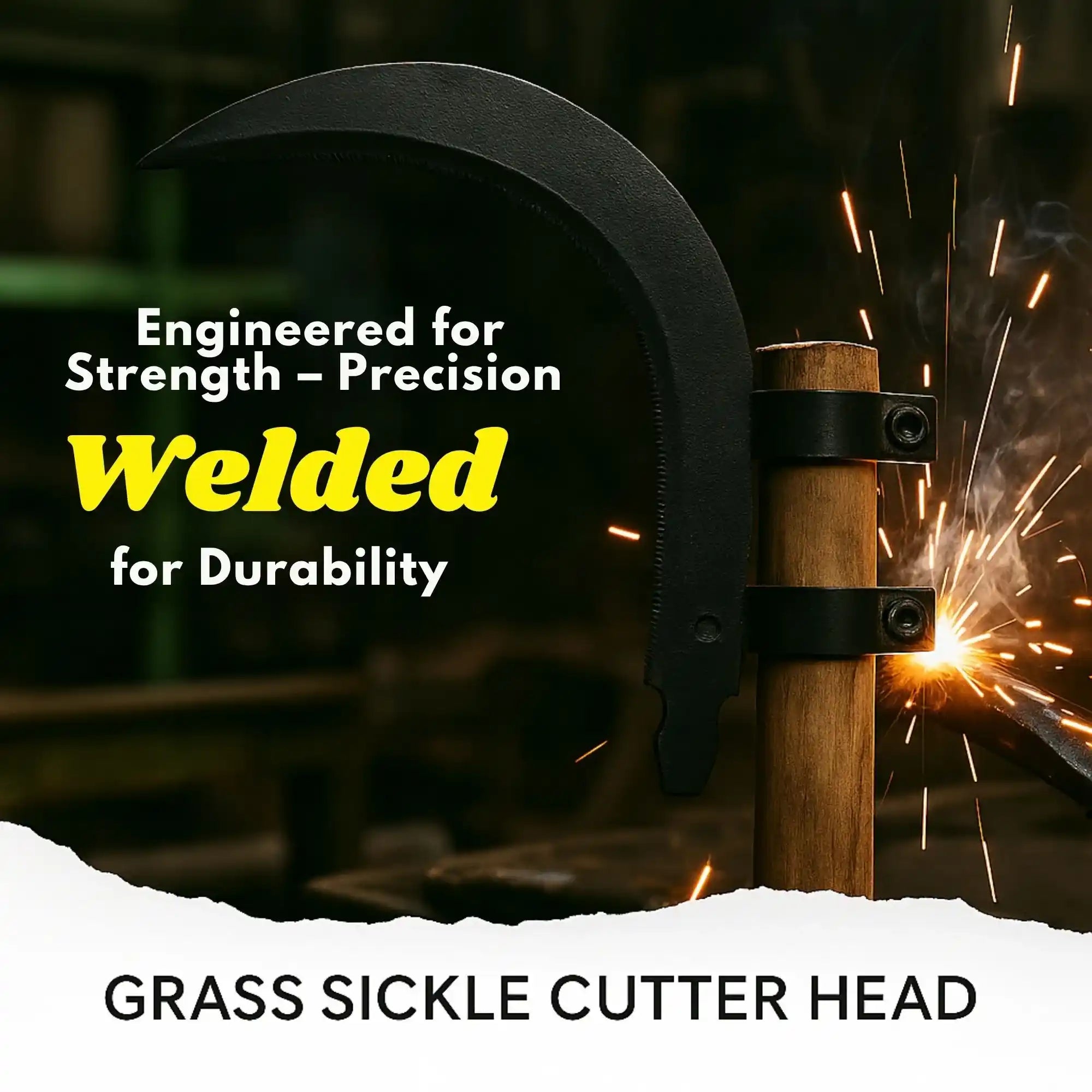 Desi CutterPro™ – Heavy-Duty Grass & Branch Cutter Head 🌿