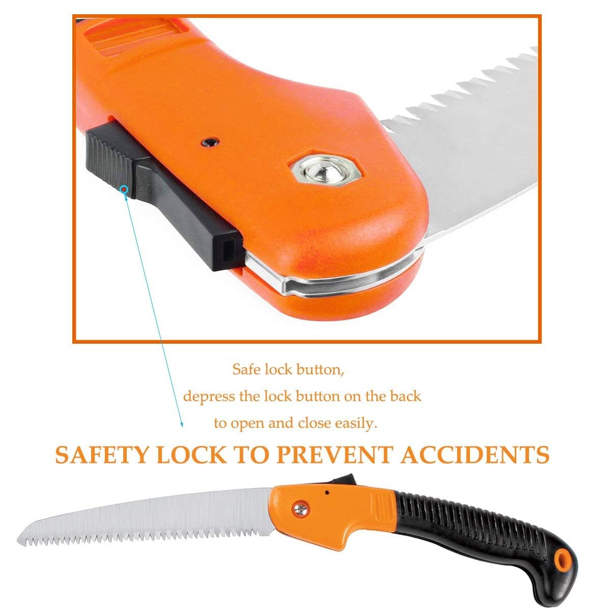 Folding Handsaw Pruning Saws For Tree Trimming Camping Gardening