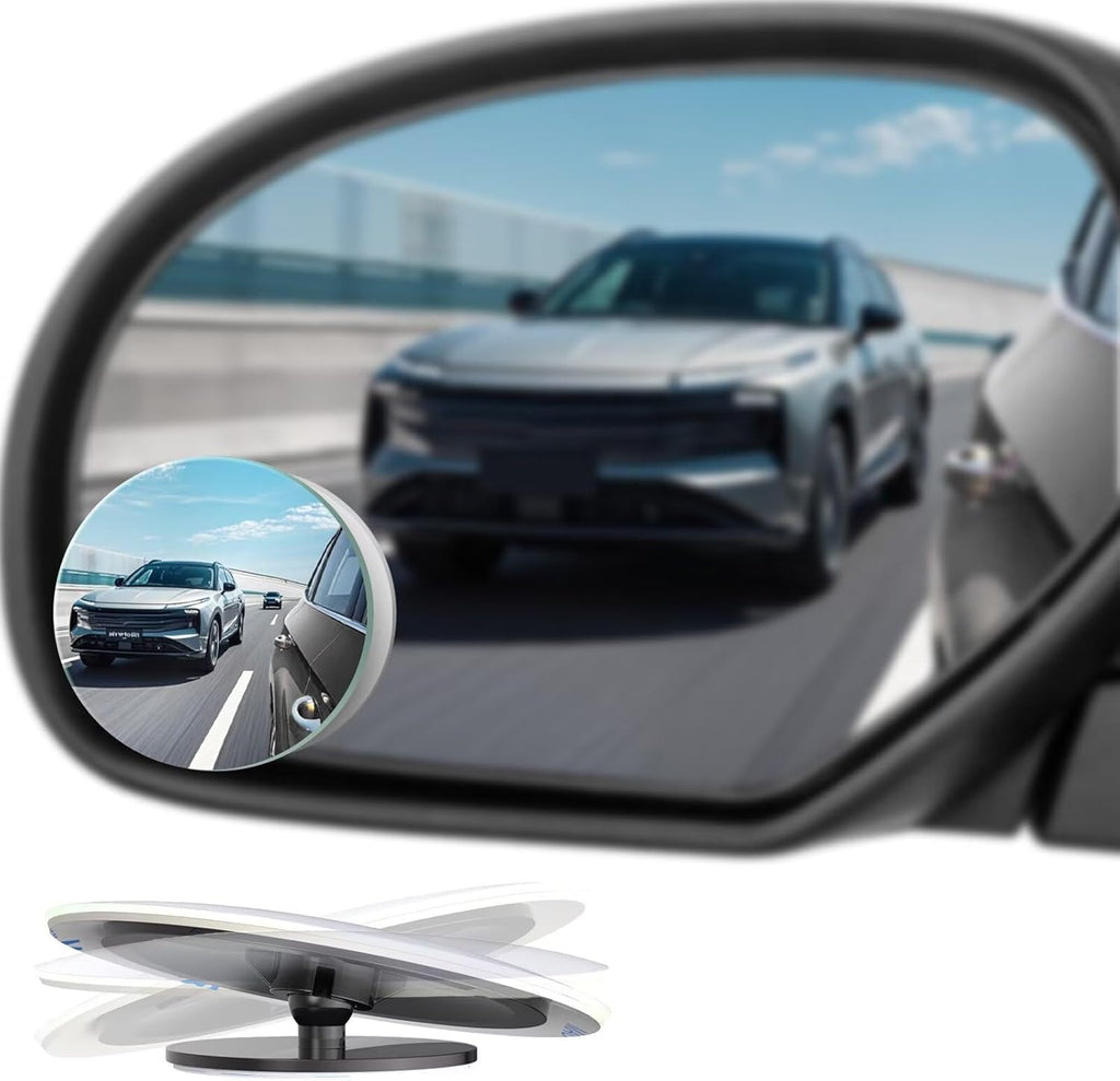 Wide Angle HD Blind Spot Mirrors (Rain & Fog Proof)