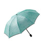 Magic Flower Pattern Travel Umbrella | Reveals Floral Design When Wet, Compact Folding Sun & Rain, UV Protection Black Coating, Windproof Frame
