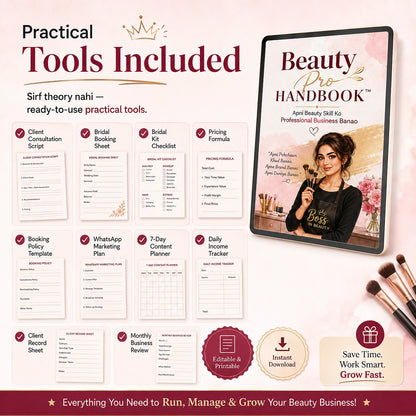 Beauty Pro ebook™ | Beautician Se Beauty Entrepreneur Bano 💄