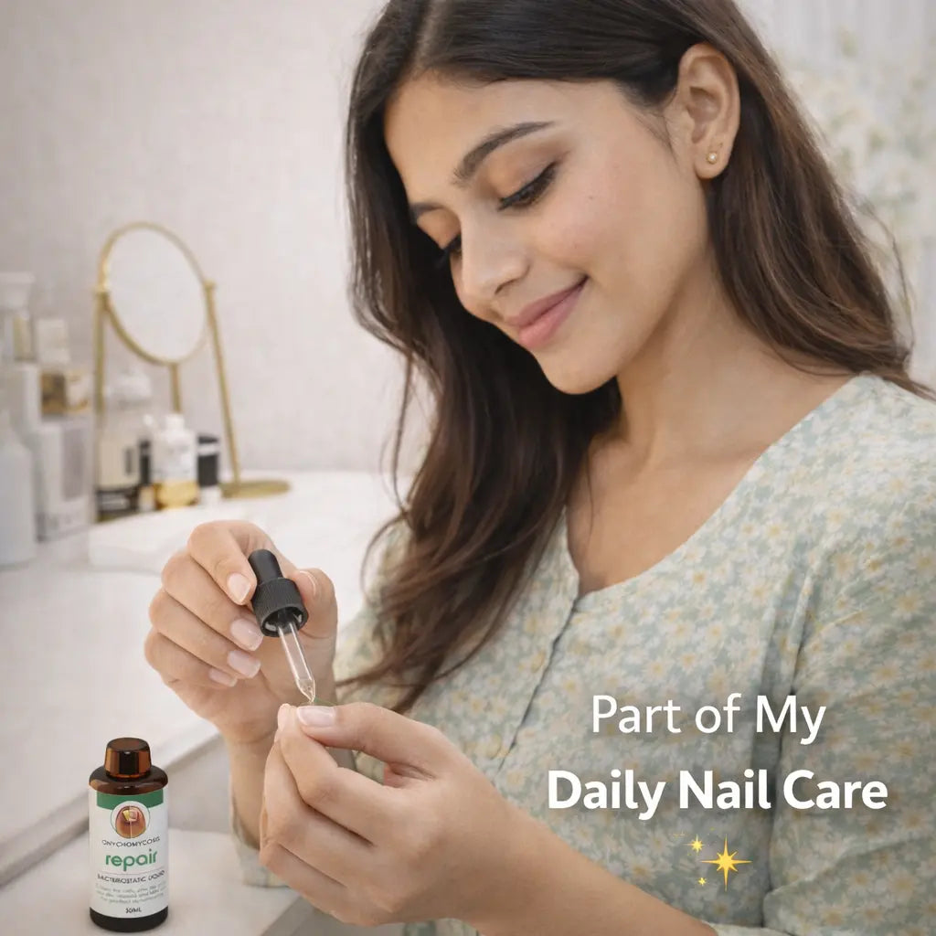 Desi NailGlow™ – Strong Growth & Repair Nail Oil (1+1 FREE | Pack of 2)