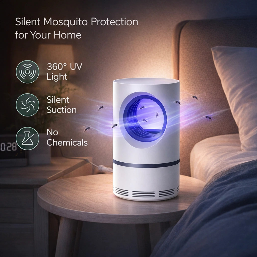 Desi SilentGuard™ – Electronic Mosquito Killer Lamp (USB Powered | Ultra Quiet)