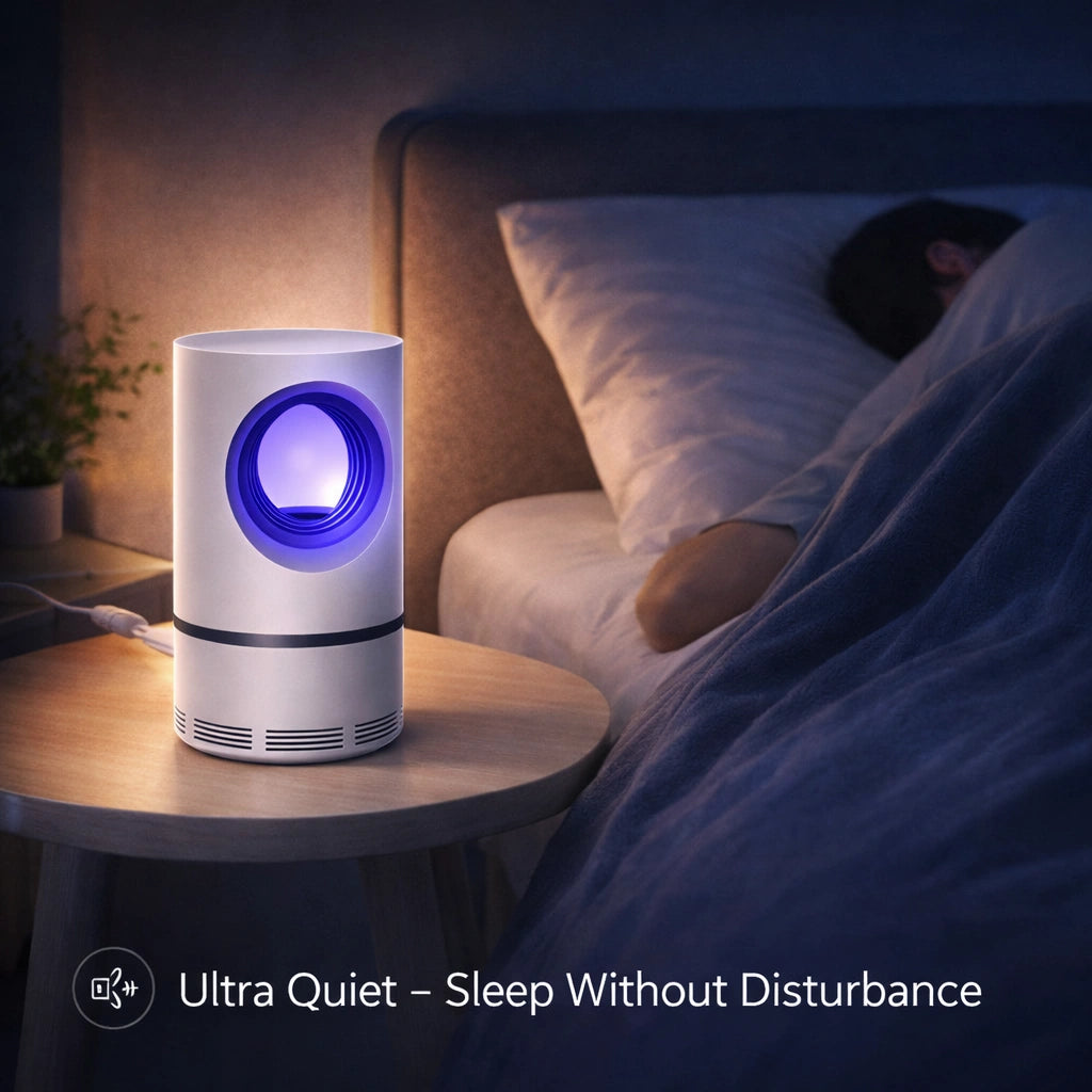 Desi SilentGuard™ – Electronic Mosquito Killer Lamp (USB Powered | Ultra Quiet)