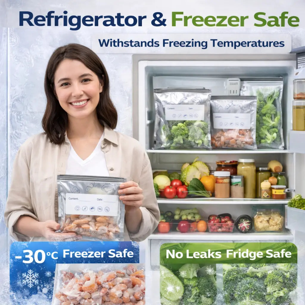 FreshLock™ Reusable Aluminum Food Storage Bags – 20 Bags Combo (10 + 10 FREE)