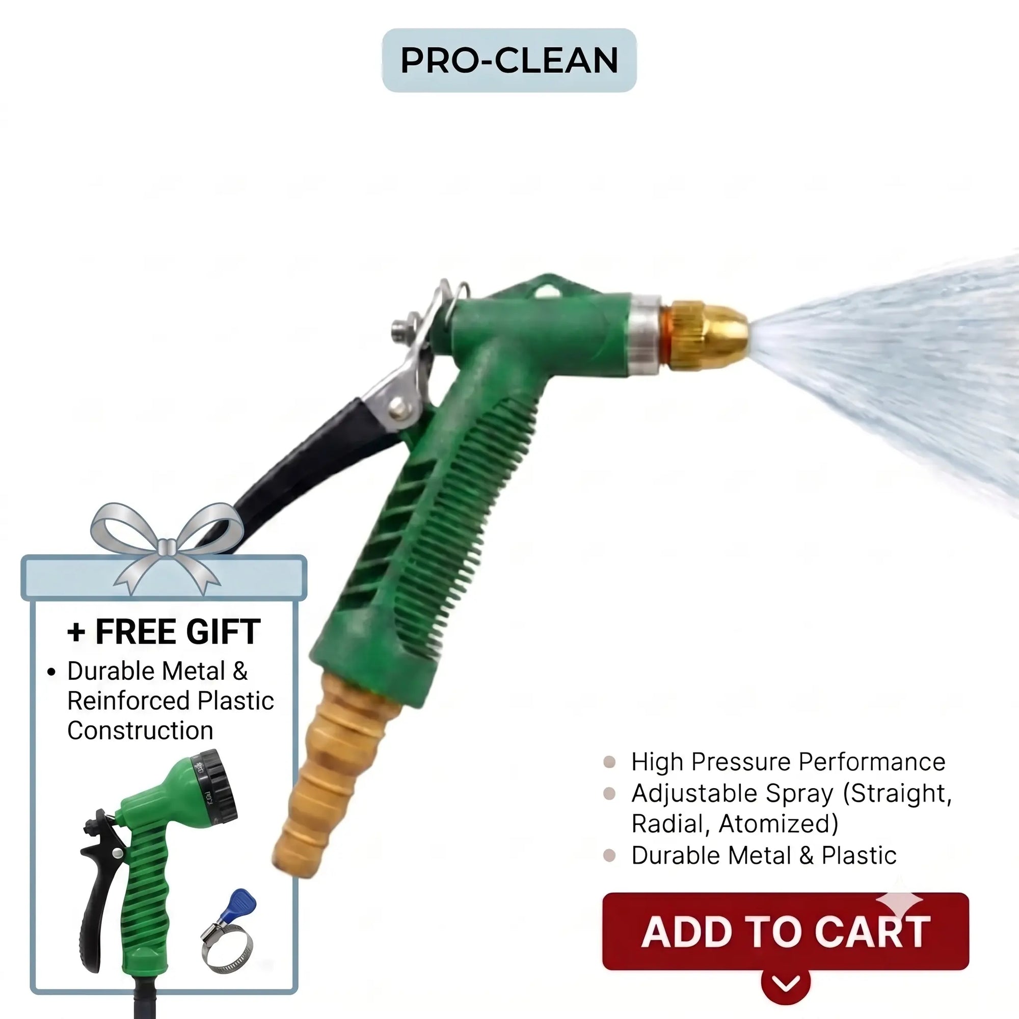 High Pressure 360° Adjustable Water Spray Gun