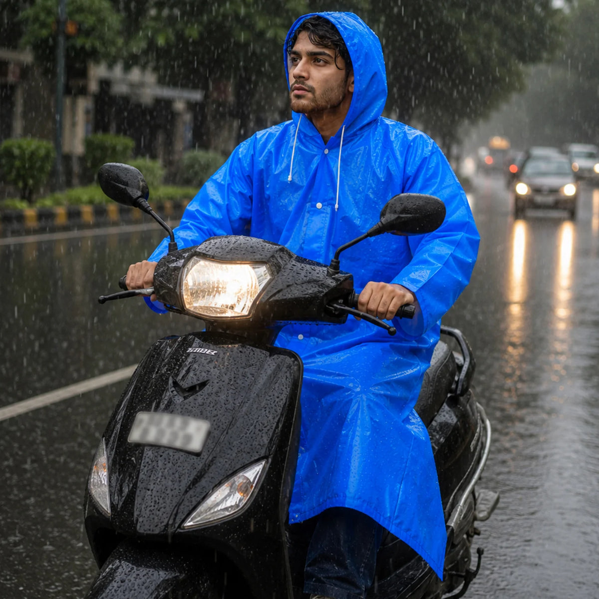 Eco-Friendly EVA Poncho Raincoat for Men & Women