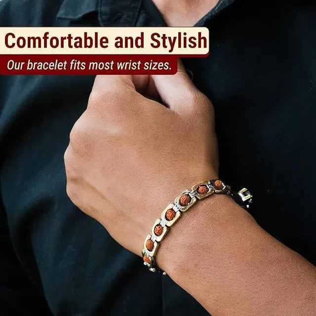 Rudraksha Bracelet for Men & Women-Energized (Pran Pratishta)