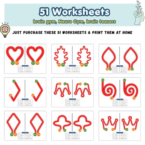 Kids Brain Games, Brain Gym for Kids, Brain Gym Workbook, Montessori, Special Education Teacher, Preschool Curriculum, Child Development - Etsy