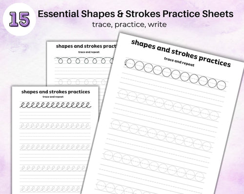 Cursive Handwriting Practice Worksheets for Kids