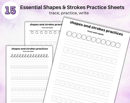 Cursive Handwriting Practice Worksheets for Kids