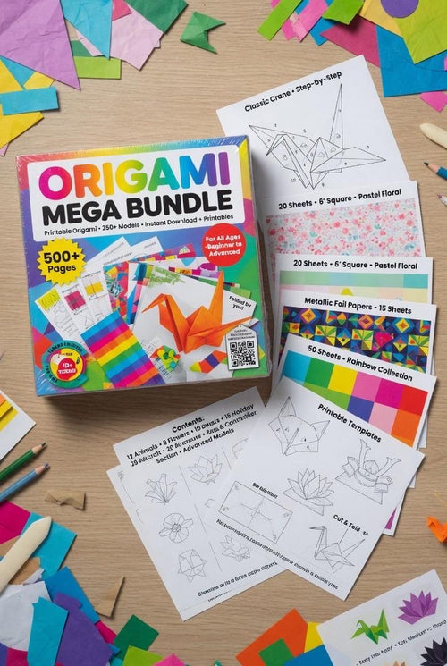 300 Origami Designs Mega Bundle | DIY Paper Folding