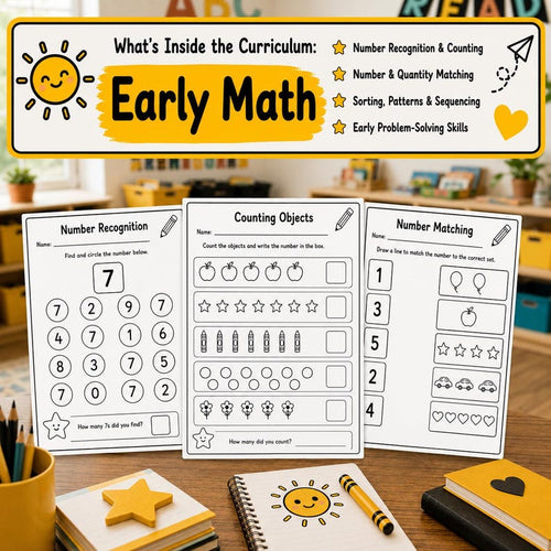Preschool Curriculum Full Year | PreK Bundle 1200+ Pages