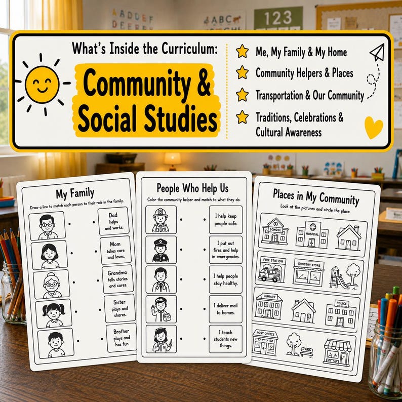 Full-Year Preschool Learning Kit | EBOOK