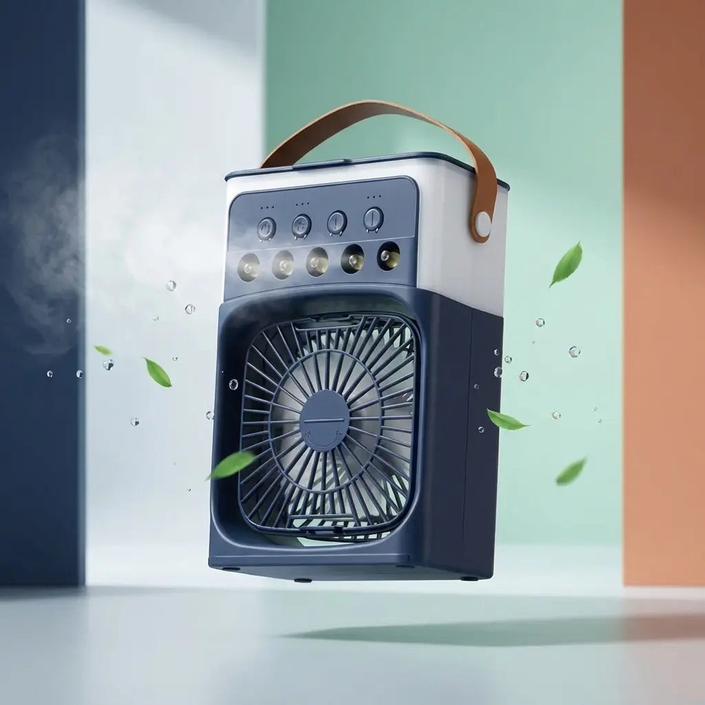 ChillBreeze™ Mini Air Cooler + FREE Ice Face Roller